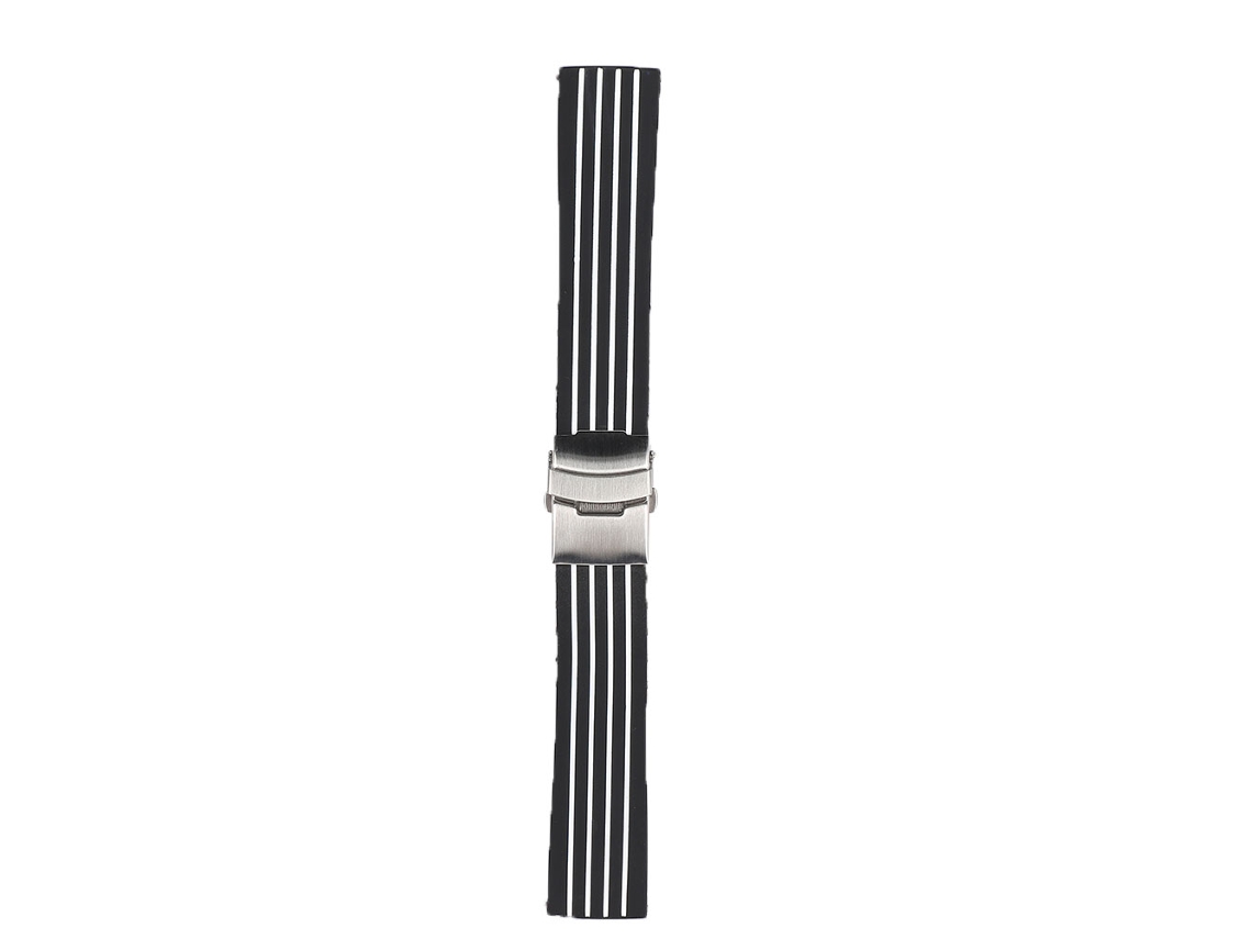 Correa de reloj universal de silicona ajustable de alta calidad de 22 mm