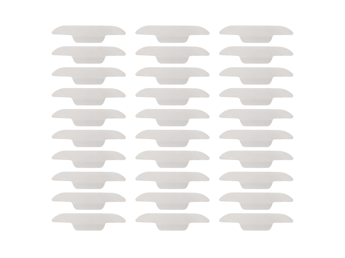 30 Piezas Protectores De Cuello Absorbente Desechables Suaves Y Transpirables Con Auto-adhesivo