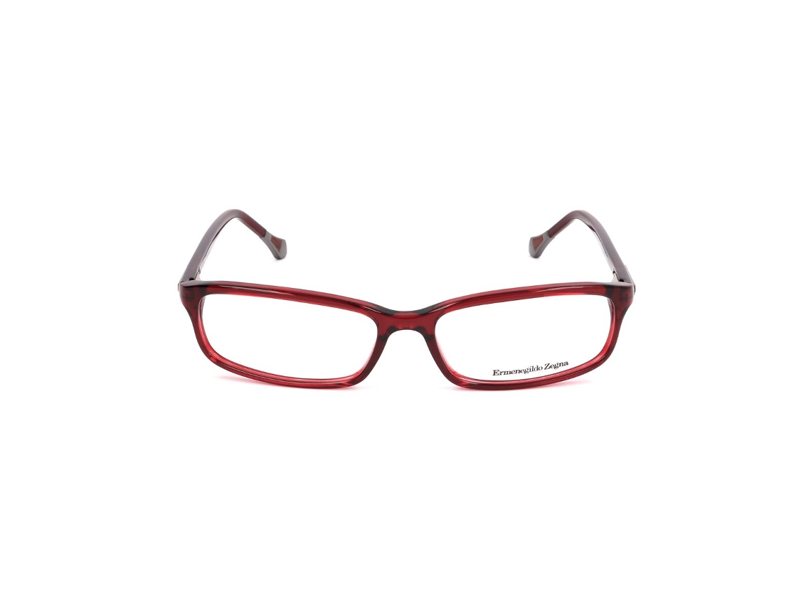 Montura de Gafas Unisex Ermenegildo Zegna VZ3538-0954 ø 56 mm Rojo
