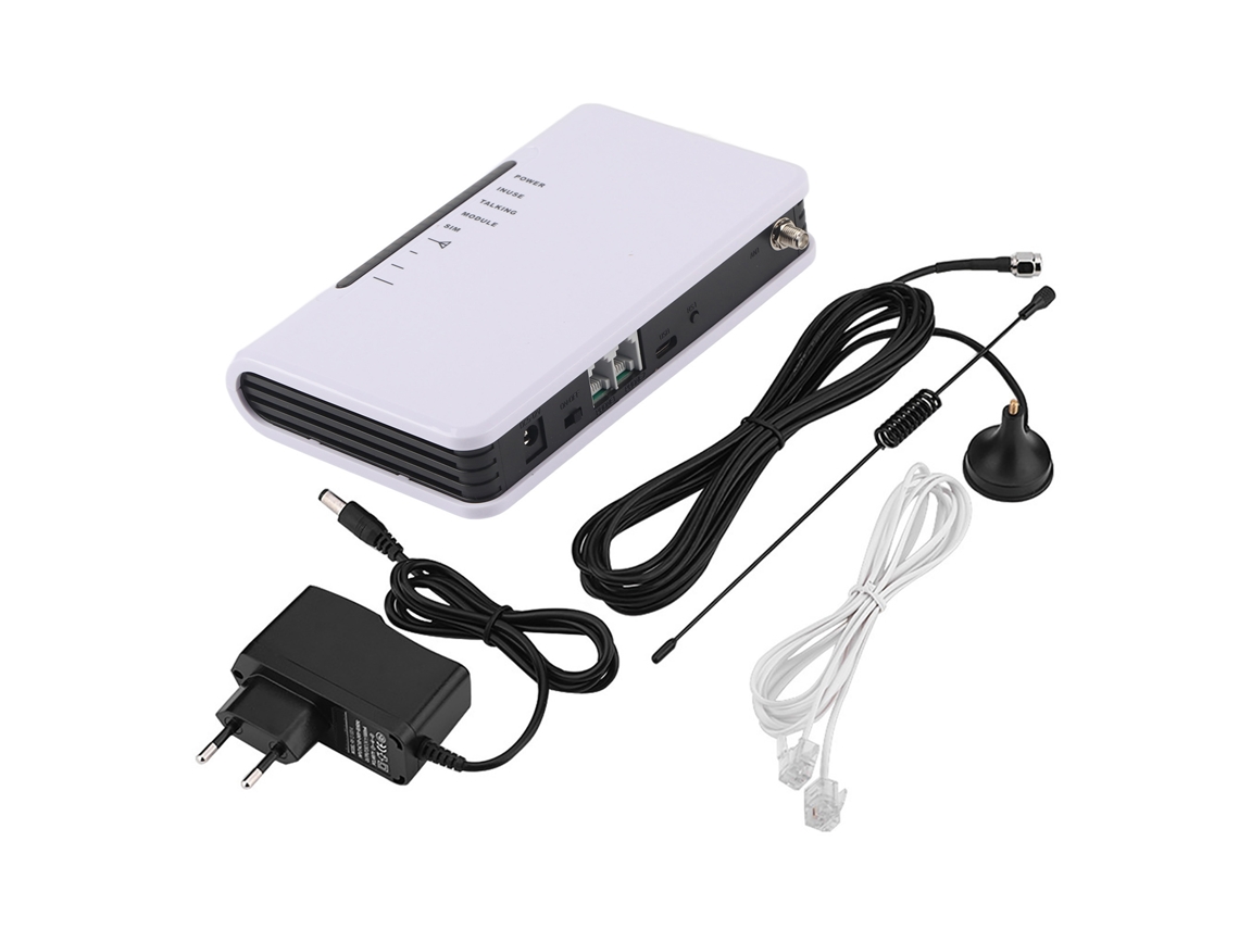 Caixa Telefônica Sem Fio Para Fio Gsm Com Alarme Gravador Trabalho 24h Conexão Segura