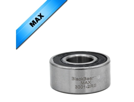 Rodamiento máx. Black Bearing MAX - 3001-2RS - 12 x 28 x 12 mm