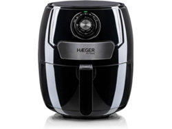 Freidora de Aire HAEGER Air Feast AF-M37.002A (3.7 L - Negro)