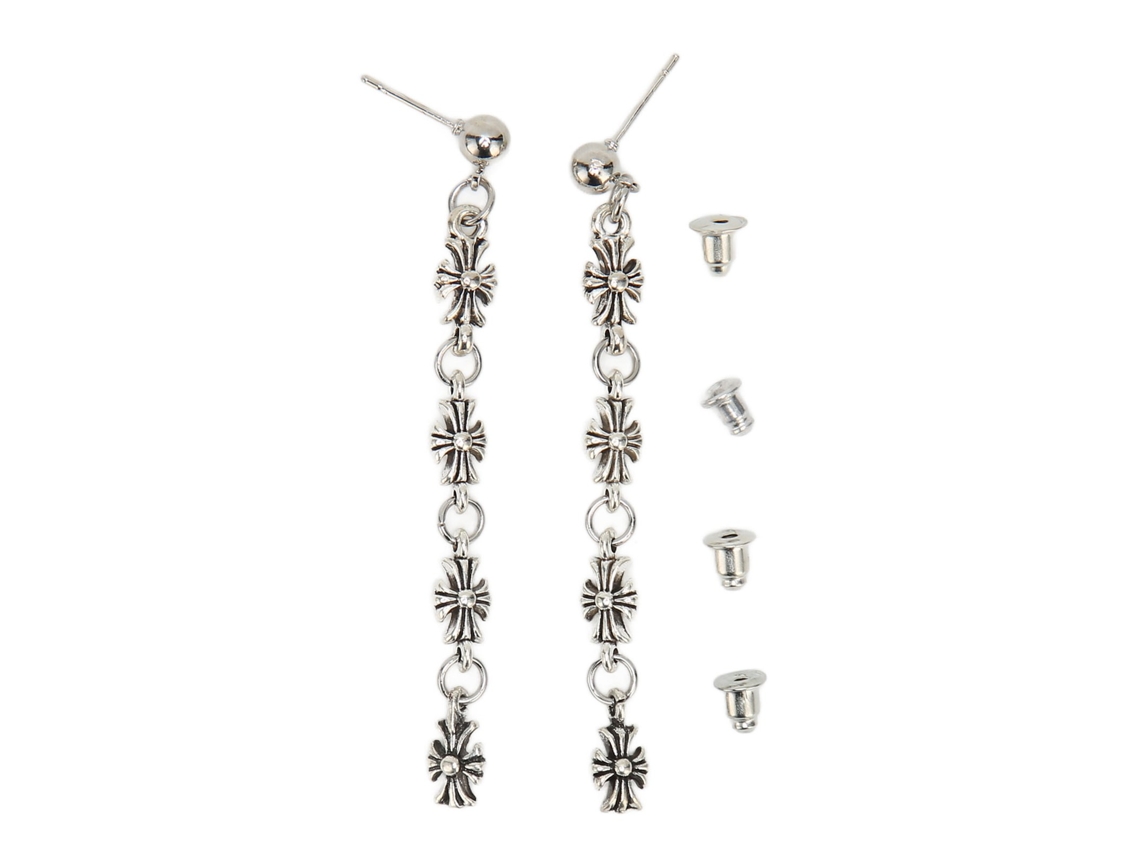Elegantes, Delicados Y Seguros Pendientes Colgantes Lineales De Cobre Blanco Para Mujer, Fiestas Y Bodas.