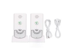 Timbre Inalámbrico Inteligente Con Comunicación De Voz Bidireccional Para Personas Mayores, Cuidadores Y Personas Con Discapacidad. Brilvibera (blanco)_ozo