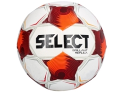 Balón Brilliant Replica V25 160070, Unisex, Balones de fútbol Select (Blanco 4 EU)