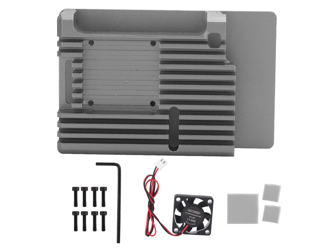 Funda protectora para Raspberry Pi 4 (protección, ventilación)