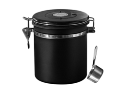 (negro 1,2 L) Recipiente Hermético Para Alimentos De Acero Inoxidable, Juguete Portátil Para Vaciar Café En Forma De Lágrima