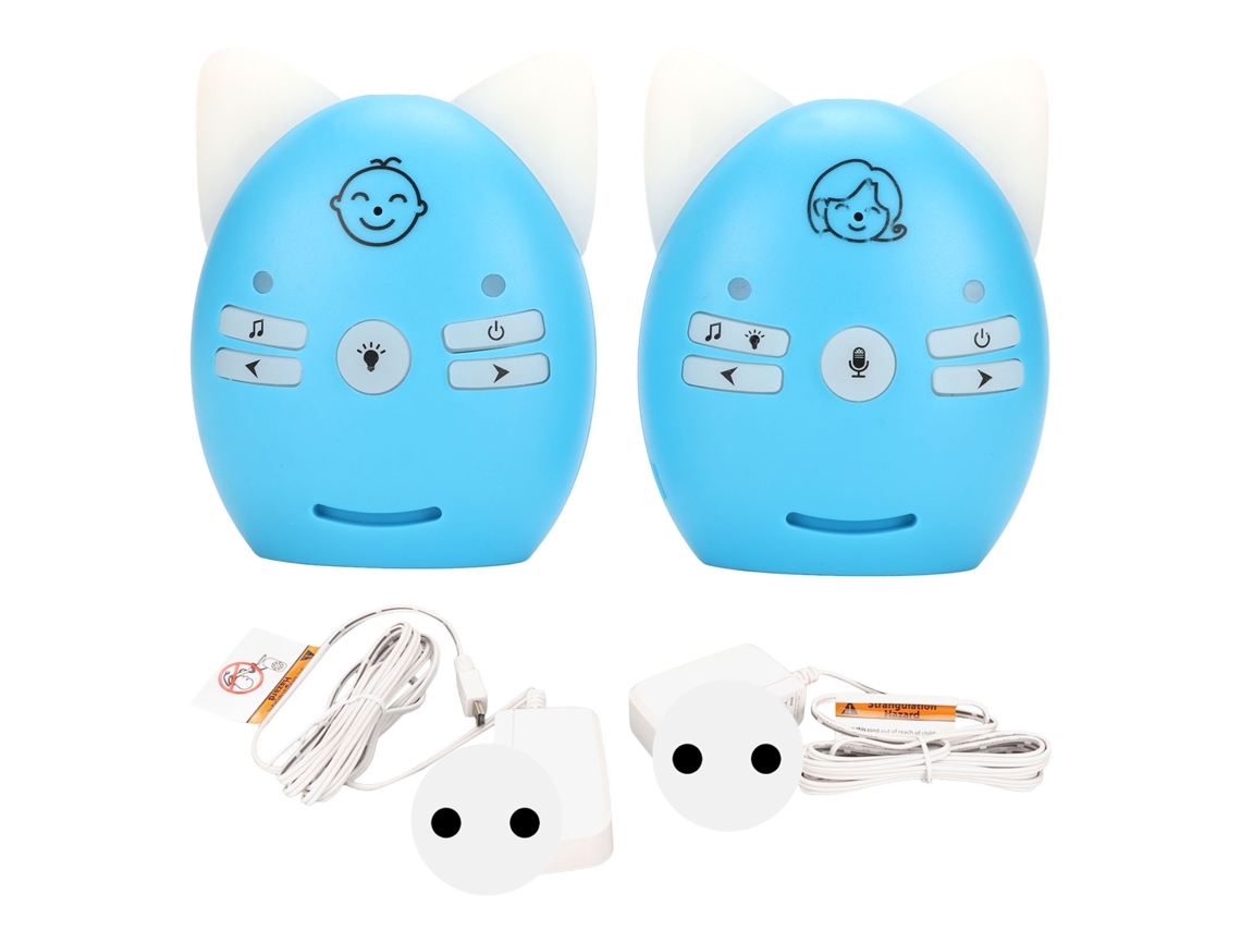 Monitor De Audio Inalámbrico Para Bebés, 905-925 Mhz, Cifrado Digital, Volumen Ajustable En 10 Niveles.