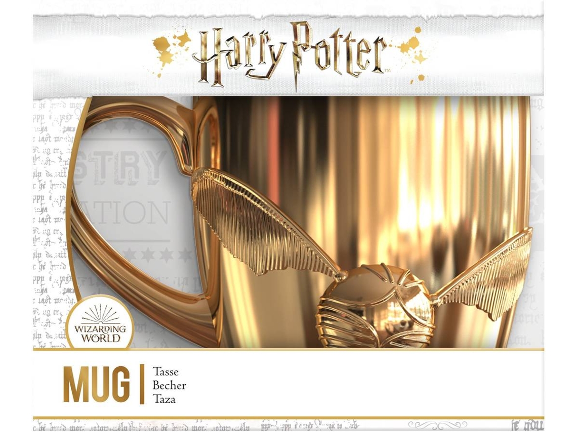 GOLDEN SNITCH SHAPED MUG