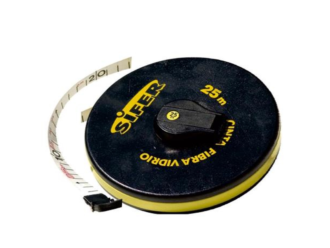 Sifer cinta metrica fibra vidrio 30m 15mm