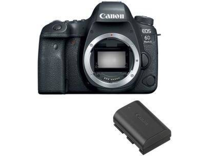 Kit Cámara Réflex CANON EOS 6D II + LP-E6N
