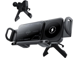 Cargador De Teléfono Para Coche De 15 W Con Cable Y Soporte.