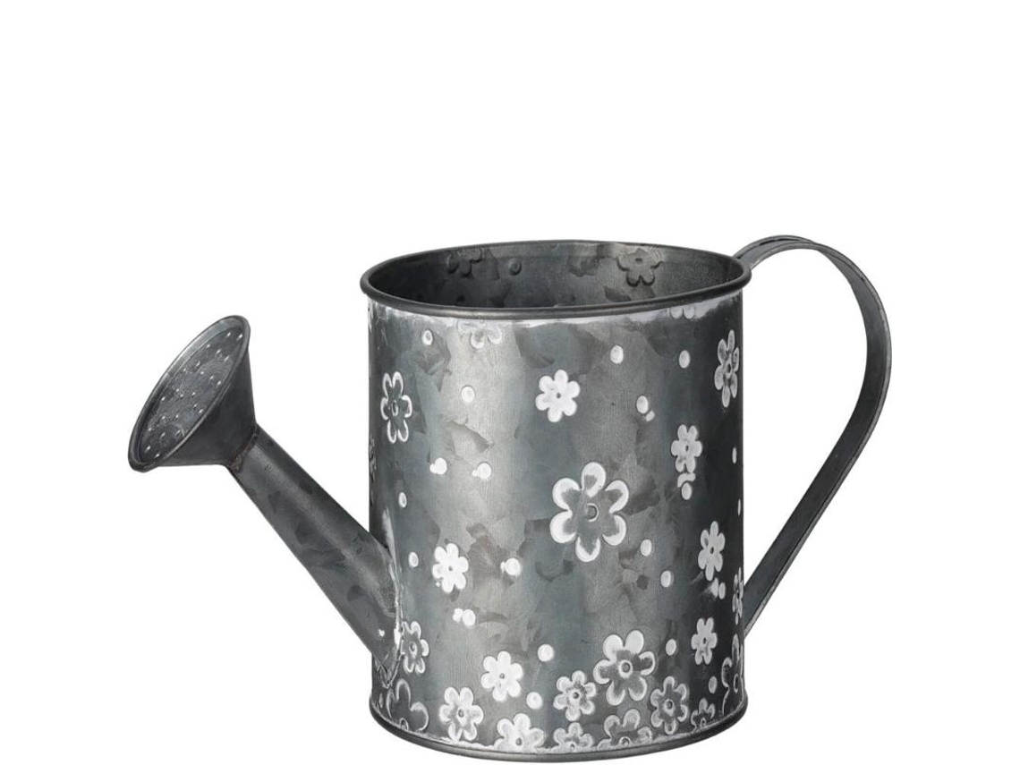 Macetero Regadera Zinc Deco 27x13 Cm