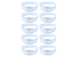 2026rebe-10 Piezas Pulsera Luminosa Bandera Nacional Silicona Abs Para Aficionados, Props De Animación Para Partido De Fútbol Mundial 2022