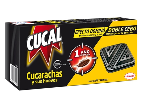 Trampa Doble Cucarachas Y Sus Huevos Cucal CUCAL