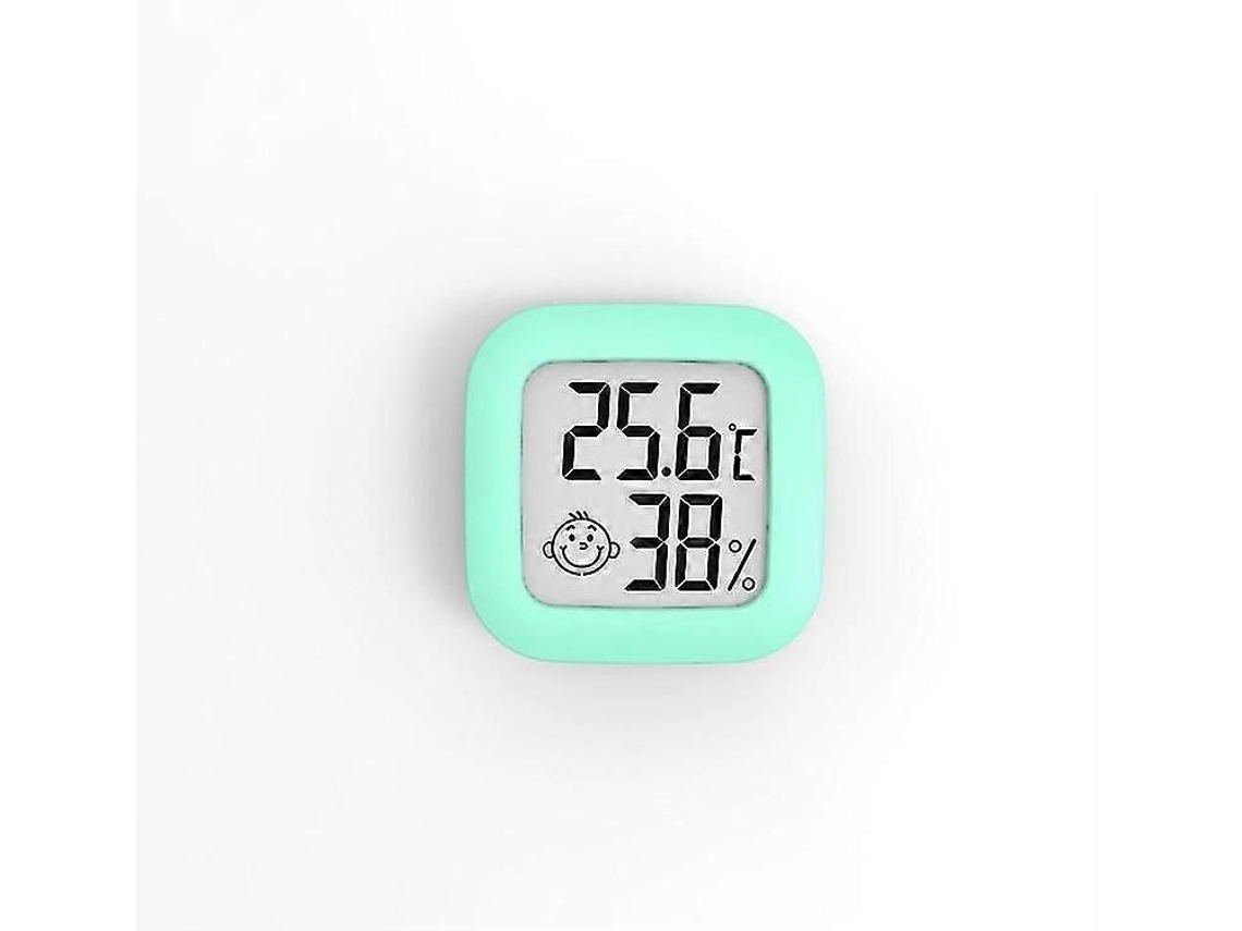 Termômetro E Higrômetro Digital, Termômetro Lcd Grande Para Ambientes Internos, Com Registro De Mínimas E Máximas (azul)
