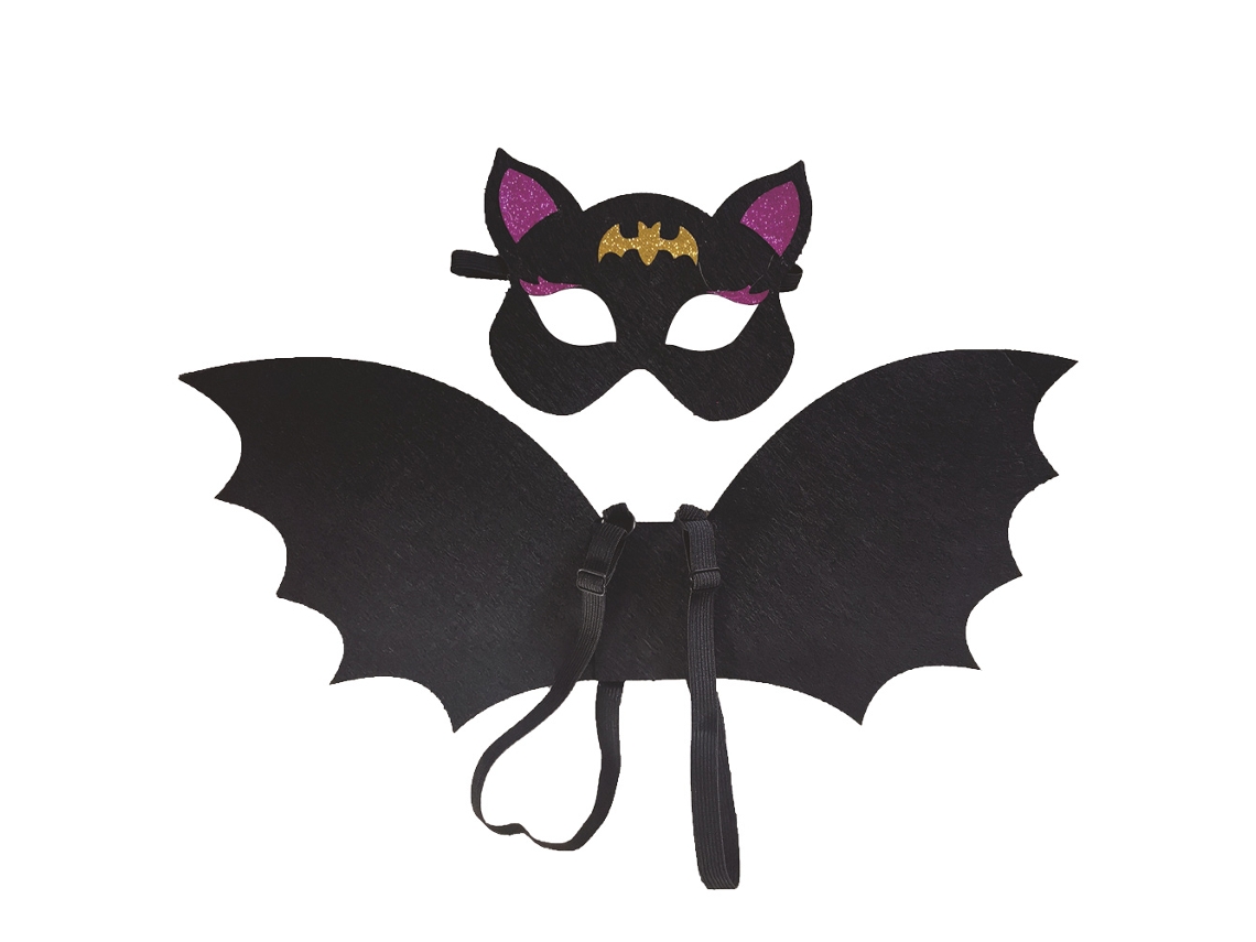 Alas de murciélago EVA para niños, accesorios de Halloween NEVEANCE