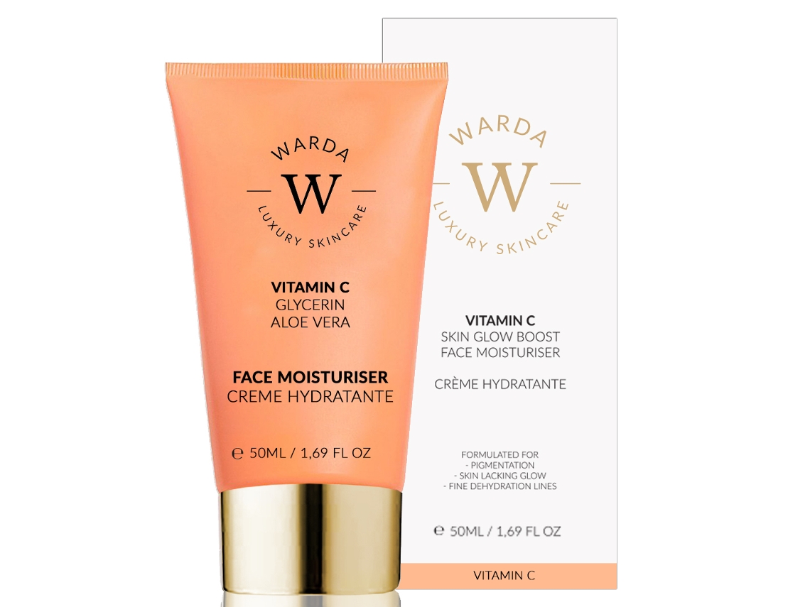 Crema hidratante con vitamina C Skin Glow Boost 50M WARDA