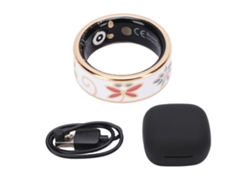 Anillo Inteligente Ip68 Impermeable Con Conteo De Pasos En Tiempo Real, Monitorización Del Sueño Y Rastreador De Fitness