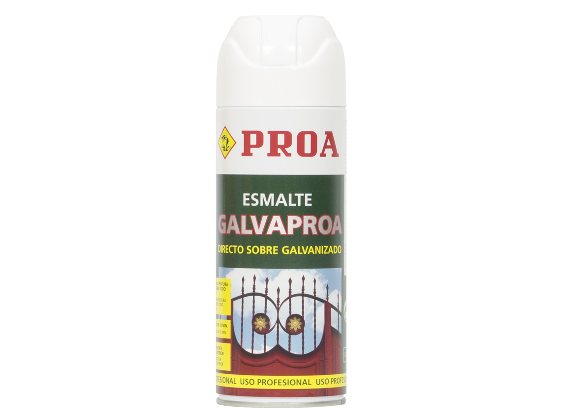 GALVAPROA SPRAY DIRECTO SOBRE GALVANIZADO 400ML Pintar galvanizado sin necesidad de imprimación RAL 5008