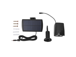 Rebe-cámara Falsa Solar Con Luz Y Sensor De Movimiento Ip65 Batería 2200mah Para Patio Seguridad Simulada