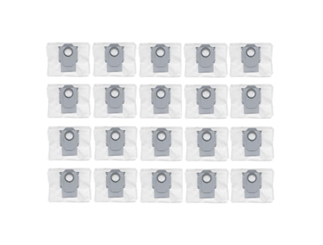 20 pçs saco de lixo para xiaomi roborock q7 t8 g10s peças saco de lixo lixo