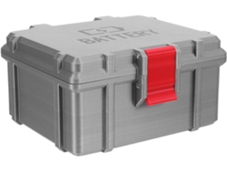Caja De Almacenamiento De Baterías Impermeable De Acceso Rápido Para Pilas Aa Y Aaa, De Plástico Petg.