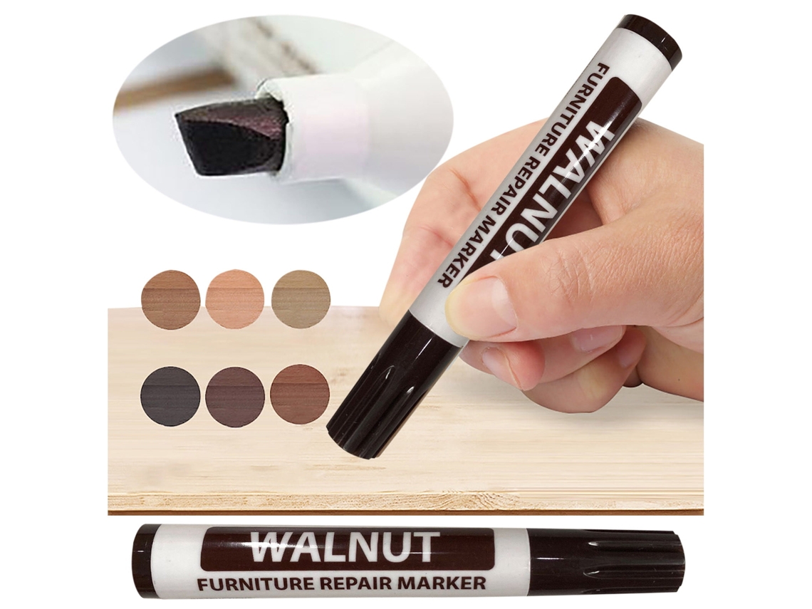 Marcadores Con Purpurina Para Muebles, Crayones, Reparadores De Arañazos, Pintura Para Suelos, 2,5 Ml