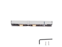Rodillo de acero inoxidable para puerta corredera - Worten Home