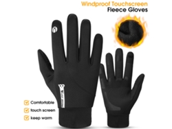Guantes De Ciclismo De Invierno Cálidos, Impermeables Y Resistentes Al Viento, Con Malla Táctica Para Deportes Al Aire Libre.