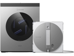Robot Limpiacristales Ecovacs W3 Omni, Con Limpieza Automática Y Estación Multifunción, Navegación Inteligente Win-slam5.0, 12 Niveles De Protección