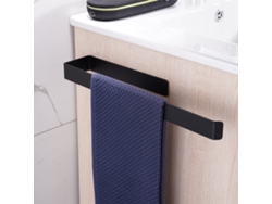 Toallero autoadhesivo de 42 cm para baño, acero inoxidable SUS 304, cepillado, para pared, estilo contemporáneo