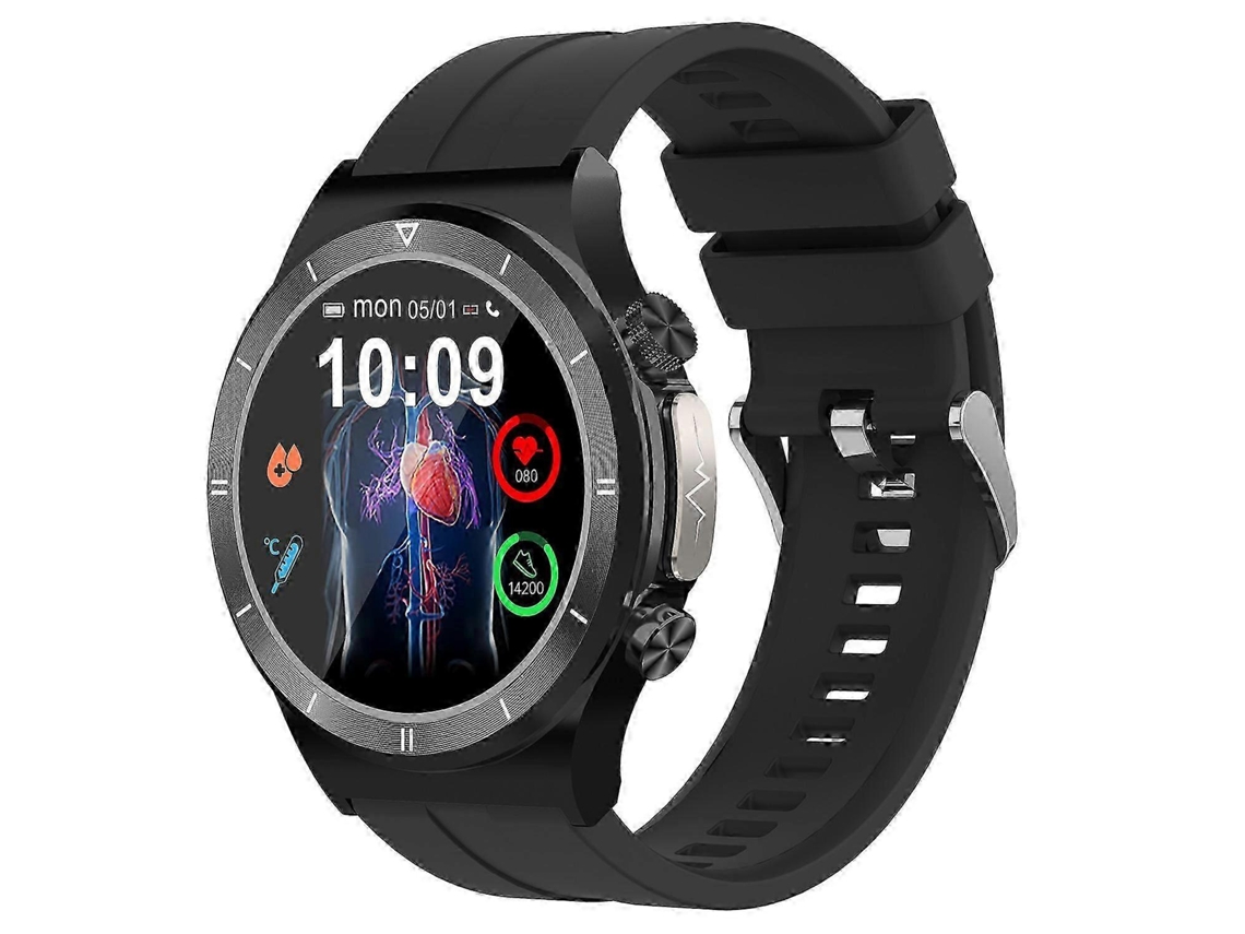 Reloj inteligente deportivo con pantalla de 1,39 pulgadas, ECG, glucemia, oxígeno en sangre, monitorización de frecuencia cardíaca y llamadas Bluetooth. Ly Ebike