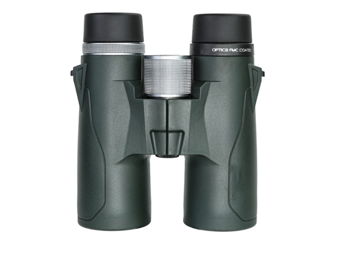 Binoculares compactos Yizhood 10x42 HD con visión nocturna impermeable y poca luz para lente FMC con prisma Bak4 (verde militar)