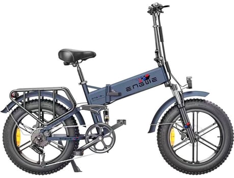 Bicicleta Eléctrica ENGWE Engine Pro Azul (Velocidad Máx: 45 km/h - Autonomía: 70 km)