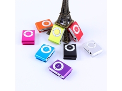 Reproductor Mp3 Usb Portátil Con Clip, Resistente Al Agua, Compacto, De Metal, Con Ranura Para Tarjeta Tf.