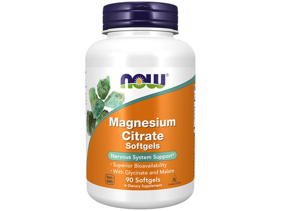 Citrato De Magnesio Softgels Now