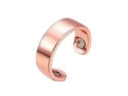 Anillo De Control De Glucosa Para Diabéticos, Monitor De Glucosa En Sangre, Plateado