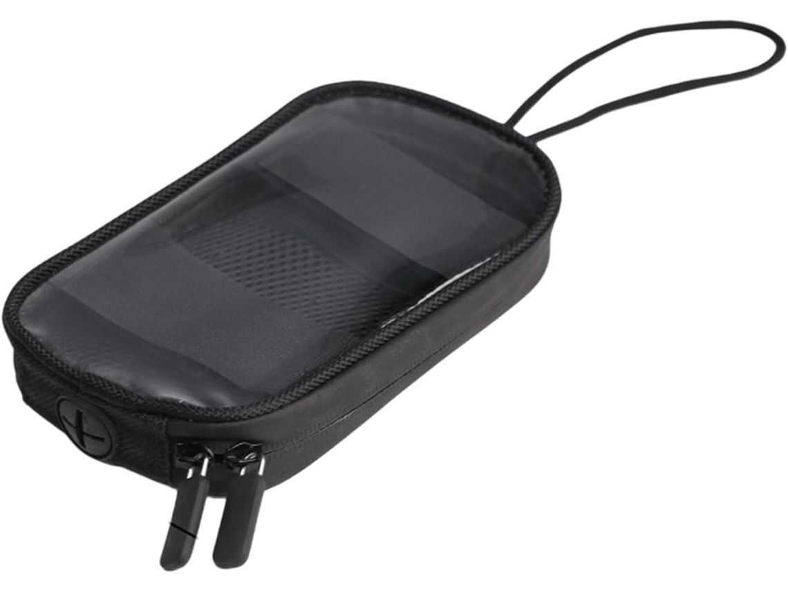 Bolsa Para Teléfono De Motocicleta Con Acceso A Pantalla Táctil. Bolsa De Cuero Pu Para Una Fácil Navegación Y