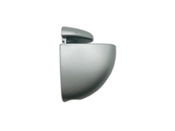 Soportes para estantes MICEL SP08 Plateado Zamak 42x53 mm (2 Unidades)