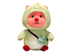 Adorable Peluche Suave, Peluche Corto, 30 Cm, Amigo Íntimo, Verde