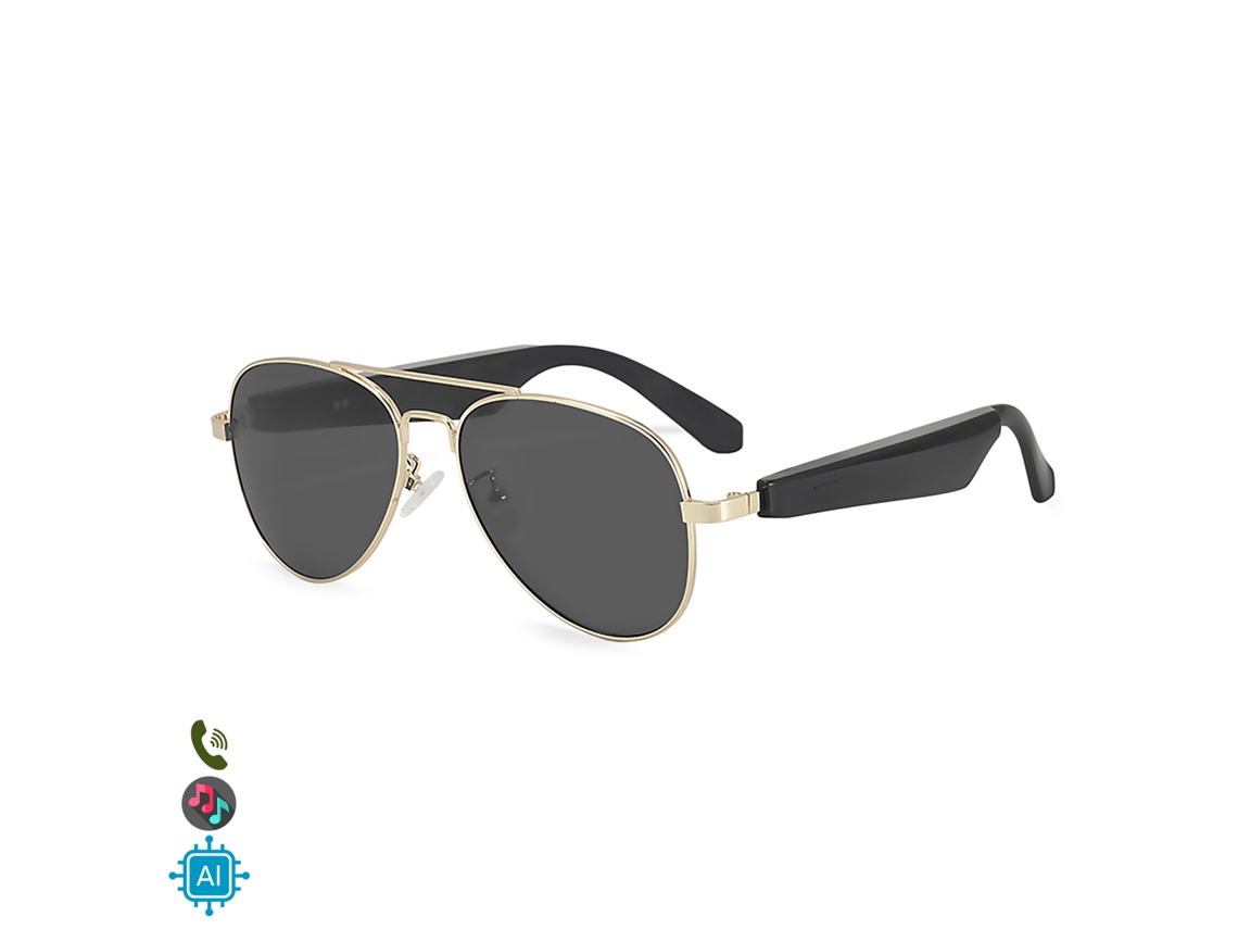Gafas Inteligentes A01-3111s, Control De Llamada Bluetooth, Voz Asistente, Traducción Ai. Smartglasses.