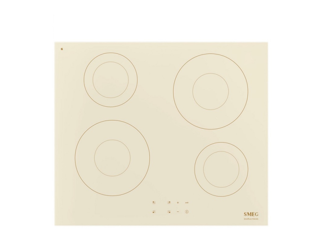 Placa de Inducción SMEG SI2641DP (Eléctrica - 62 cm - Crema)