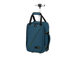 Mochila Take2cabin Underseater S con ruedas, color azul, 20 l, American Tourister
