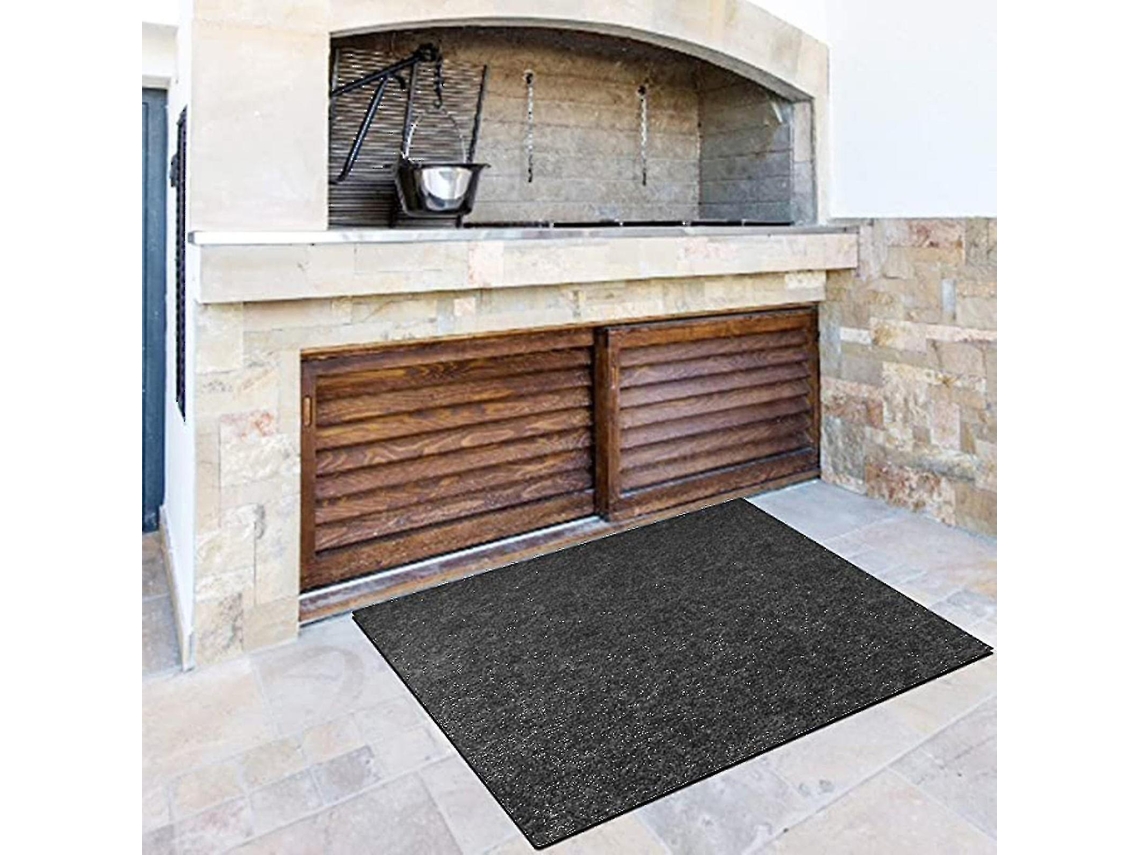 Rebe-alfombra De Chimenea Ignifuga Antideslizante Alfombrilla Protectora Resistente Al Fuego