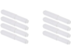 Juego De 2 Soportes Para Toallas Y Papel Higiénico De Aleación De Zinc, 2 En 1, 4 Piezas.