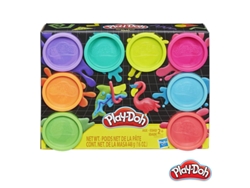 Plastilina PLAY DOH Neon (8 Unidades)