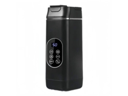 Licuadora portátil USB, 12 cuchillas, autolimpiable, tritura hielo. Vaso para jugo, color negro. Sfushos
