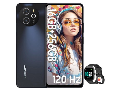 Smartphone BLACKVIEW Shark 8 6.78'' 16 GB 256 GB Helio G99 Gris
