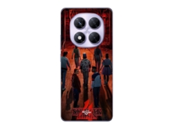 Funda Note Stranger Things Série para Xiaomi Redmi Note 14 Pro 5G MANIACASE Negro
